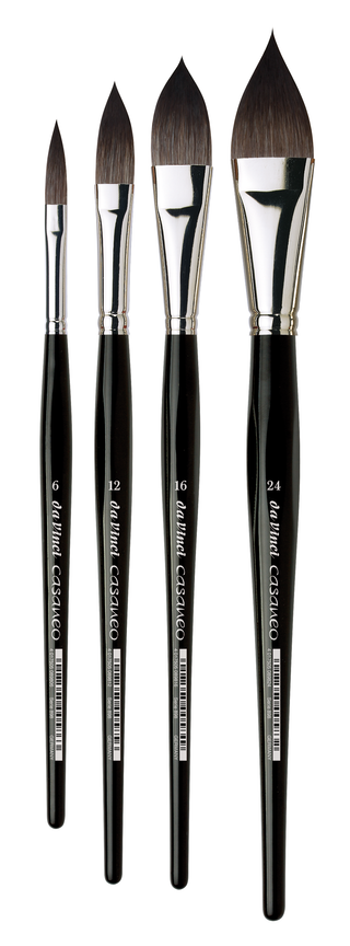 da Vinci CASANEO Series 898 Oval Wash Brushes