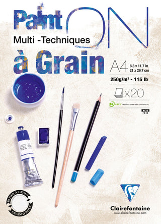 Clairefontaine Paint ON Multi-Techniques à Grain