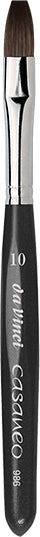 da Vinci CASANEO Series 986 Flat Travel Brush