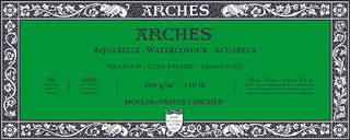 Arches Watercolour Blocks - 300gsm / 140lbs