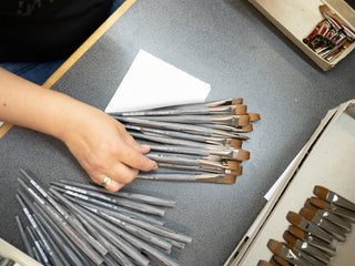 da Vinci COLINEO Series 5822 Synthetic Sable Flat Brushes