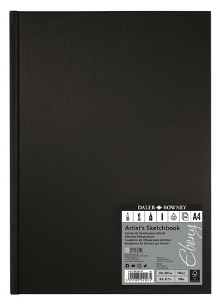 Daler Rowney Ebony Sketchbooks 160gsm