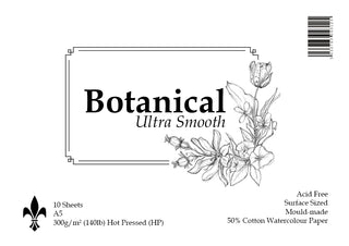 Botanical Ultra Smooth Watercolour Pads