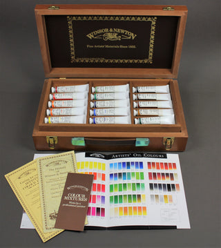 Winsor & Newton KENSINGTON Artist's Oil Colour Wooden Box
