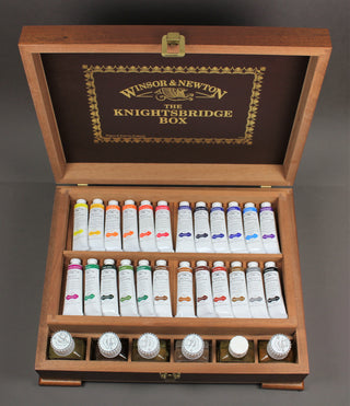 Winsor & Newton KNIGHTSBRIDGE Artist's Oil Colour Wooden Box