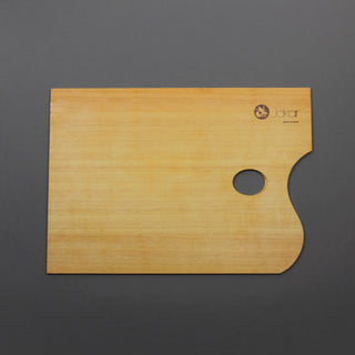 Rectangular Varnished Wooden Palette