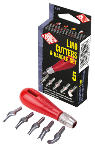 Essdee Lino Cutters & Handle Set