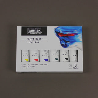 Liquitex PROFESSIONAL HEAVY BODY Acrylic 6 x 59ml Classic Set
