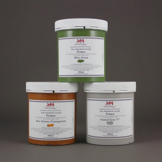 Michael Harding Non-Absorbent COLOURED Acrylic Primers