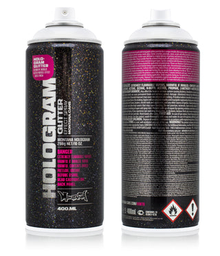 Montana GLITTER & HOLOGRAM Effect Spray Paint