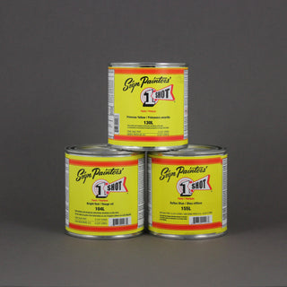 1 Shot Sign Painters Enamel 237ml Tin