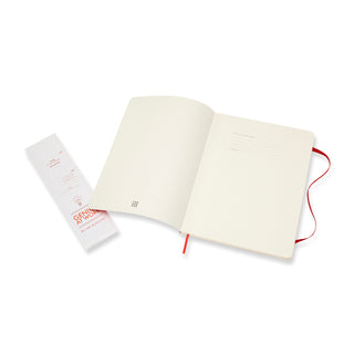 Moleskine Classic Soft Cover Notebook - SCARLET RED
