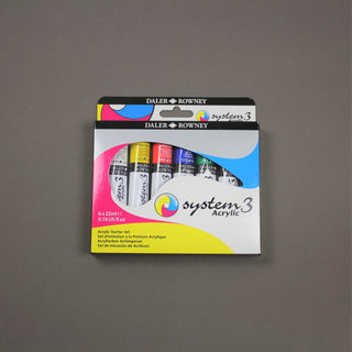 Daler Rowney System 3 Acrylic Starter Set