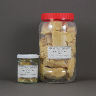 Yellow Carnauba Wax Flakes