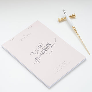 Tom's Studio Calligraphy PRACTICE BOOKLET