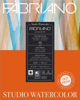Fabriano Studio Watercolour Pads