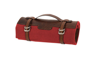 Risdon & Risdon Small Canvas & Leather Tool Roll