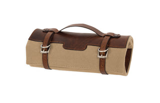 Risdon & Risdon Small Canvas & Leather Tool Roll