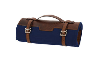 Risdon & Risdon Small Canvas & Leather Tool Roll
