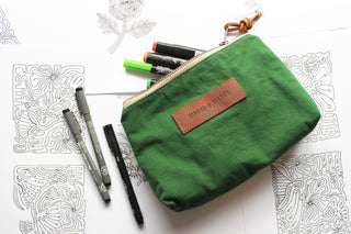 Risdon & Risdon Zipped Pouch