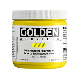 Golden HEAVY BODY Acrylic 473ml Jar