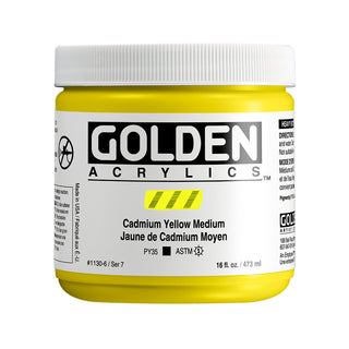 Golden HEAVY BODY Acrylic 473ml Jar