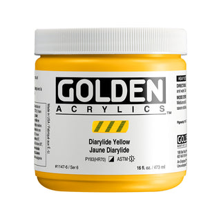 Golden HEAVY BODY Acrylic 473ml Jar