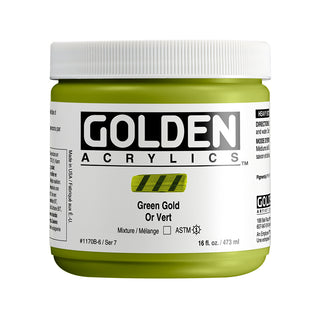 Golden HEAVY BODY Acrylic 473ml Jar