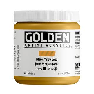 Golden HEAVY BODY Acrylic 237ml