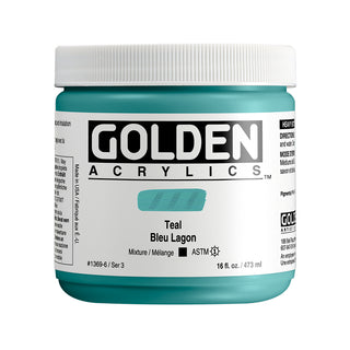 Golden HEAVY BODY Acrylic 473ml Jar