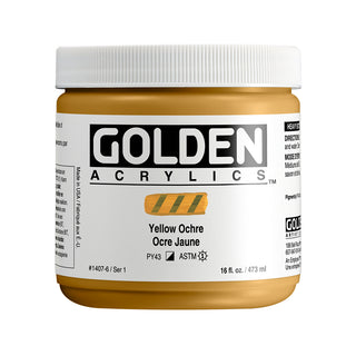 Golden HEAVY BODY Acrylic 473ml Jar