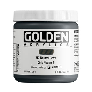 Golden HEAVY BODY Acrylic 237ml