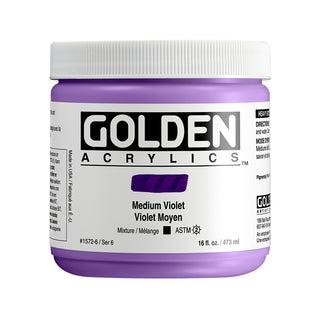 Golden HEAVY BODY Acrylic 473ml Jar