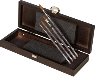 Da Vinci COLINEO Synthetic Sable Wooden Box Gift Set