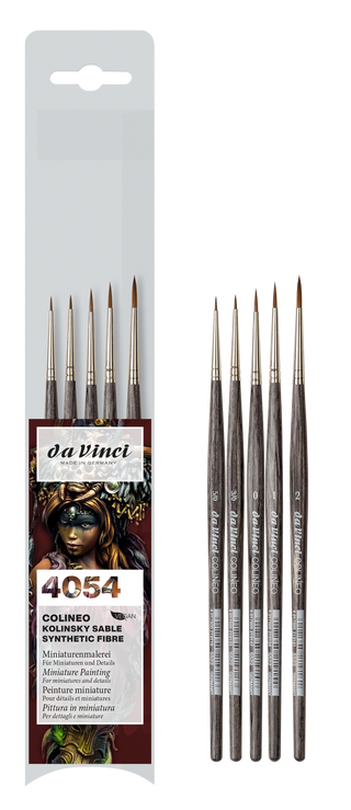 Da Vinci 4054 COLINEO Synthetic Sable Miniature Set