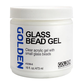 Golden Glass Bead Gel
