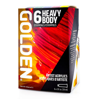 Golden HEAVY BODY Acrylic Essentials Set