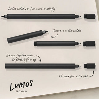LUMOS SPLASH Pro Duo Refillable Fineliner