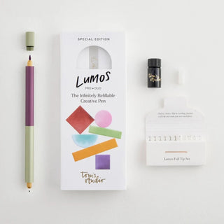 LUMOS PRO - COLOUR BLOCK Duo Tip Refillable Fineliner
