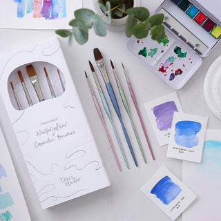 Tom's Studio Paintbrush Set
