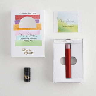THE WREN - COLOUR BLOCK Refillable Writing Pen