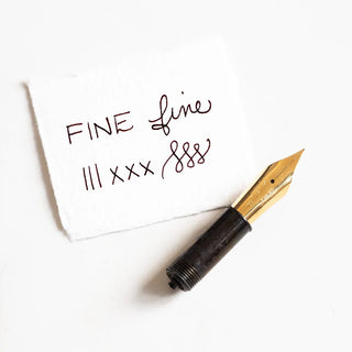 Tom's STUDIO Fountain Pen NIBS