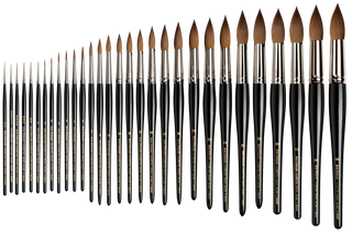 Da Vinci MAESTRO Series 10 Tobolsky-Kolinsky Sable Round Brushes
