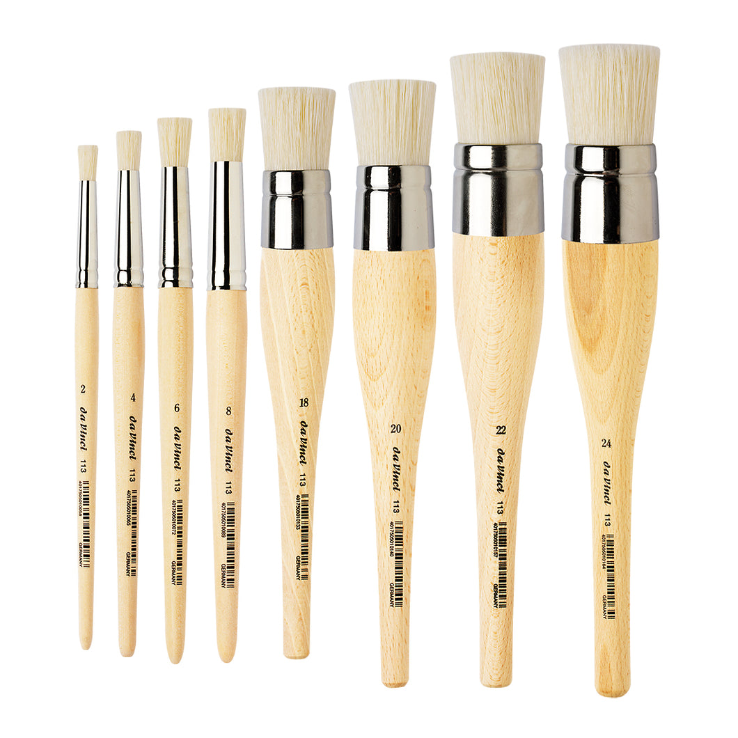 Stencil Brush Set, Stencil Supplies