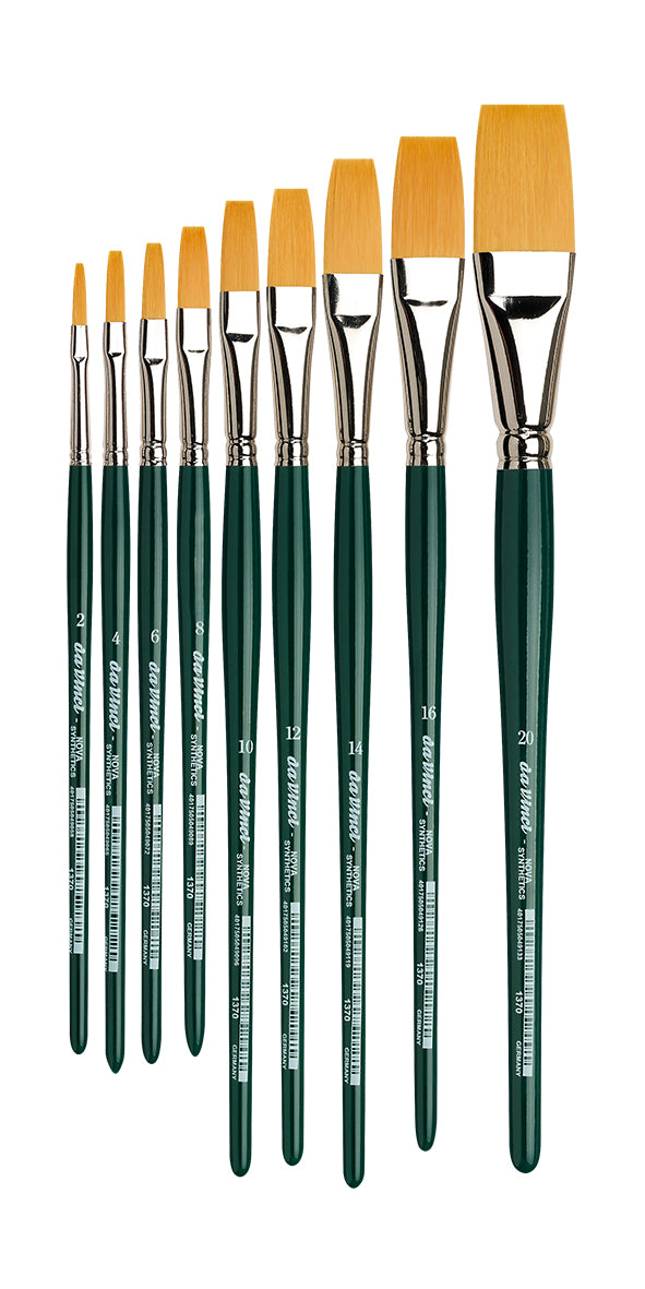 Da Vinci NOVA Series 5870 Synthetic One Stroke Brushes