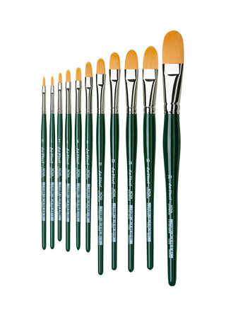 Da Vinci NOVA Series 1375C7 Synthetic Filbert Brushes