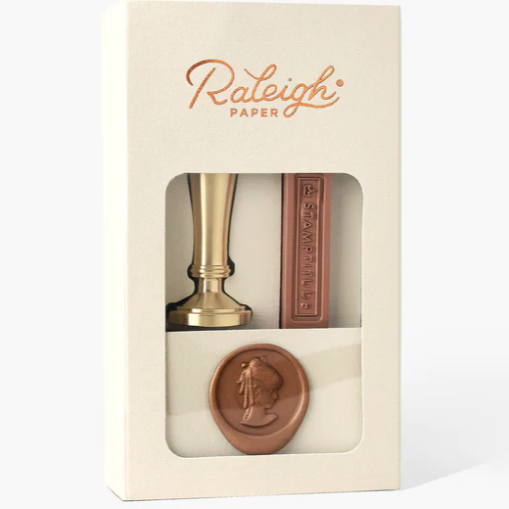 Raleigh Paper BRASS Wax Stamps – Stuart R. Stevenson