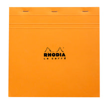 Load image into Gallery viewer, Rhodia Squared Stapled Pad - ORANGE
