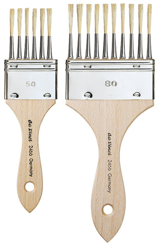 Da Vinci Series 2466 Hog Pencil Overgrainer Brushes