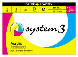 System 3 Acrylic Artboards